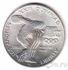 США 1 доллар 1983 Олимпийские игры (D)