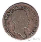Пруссия 1/6 рейхсталера 1812
