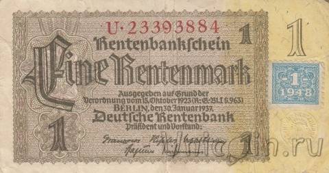 ГДР 1 марок 1948