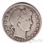 США 1/2 доллара 1909 (S)