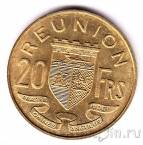 Реюньон 20 франков 1964