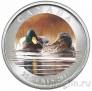 Канада 25 центов 2013 Птицы Кряквы