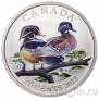 Канада 25 центов 2013 Каролинская утка