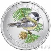 Канада 25 центов 2011 Синица