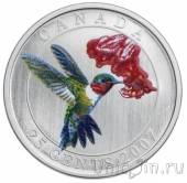 Канада 25 центов 2007 Обыкновенный архилохус