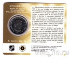 Канада 50 центов 2009 100 лет хоккейному клубу Монреаль Канадиенс (1)