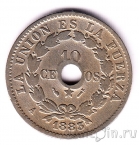 Боливия 10 сентаво 1883