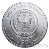 Руанда 50 франков 2020 Мейфлауэр