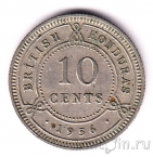 Британский Гондурас 10 центов 1956