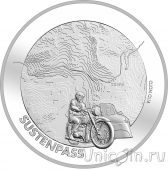 Швейцария 20 франков 2020 Горный перевал