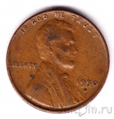 США 1 цент 1950 (D)