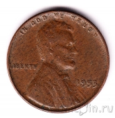 США 1 цент 1953