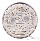 Тунис 1 франк 1916