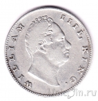 Британская Индия 1 рупия 1835