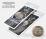 Сувенирная монета 10 рублей - Музыкальная группа Scorpions