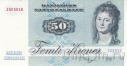Дания 50 крон 1989