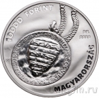 Венгрия 10000 форинтов 2020 30 лет Конституционному суду (серебро)