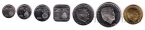 Аруба набор 7 монет 2015-2018