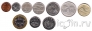 Зимбабве набор 10 монет 1980-2003