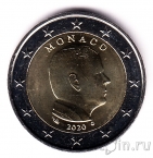 Монако 2 евро 2020