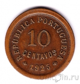 Португалия 10 сентаво 1925