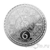 Токелау 6 долларов 2020 Хронос