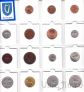 Подборка монет Ирландии (15 монет)