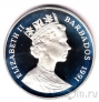 Барбадос 10 долларов 1991 Христофор Колумб