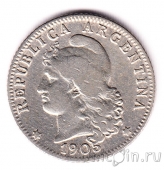Аргентина 20 сентаво 1905
