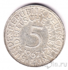 ФРГ 5 марок 1967 (F)