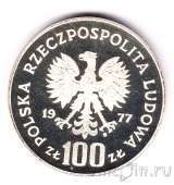 Польша 100 злотых 1977 Генрик Сенкевич