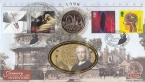 Гибралтар 5 фунтов 1998 Миллениум (в конверте)