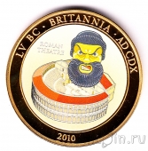 Острова Кука 1 доллар 2010 Амфитеатр