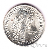 США 10 центов 1938 (S)