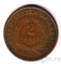 США 2 цента 1866
