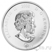 Канада 25 центов 2008 90 лет окончания Первой Мировой Войны