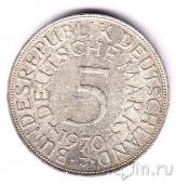 ФРГ 5 марок 1970 (J)
