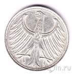 ФРГ 5 марок 1965 (F)