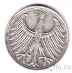 ФРГ 5 марок 1951 (J)