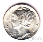 США 10 центов 1940 (D)