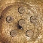 Армения набор 6 монет 2014 Дикие деревья (в буклете)
