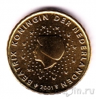 Нидерланды 10 евроцентов 2001