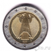 Германия 2 евро 2011 (A)
