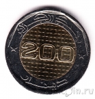 Алжир 200 динар 2020 Ахмед Забана