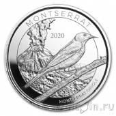 Восточно-Карибские Территории 2 доллара 2020 Монтсеррат
