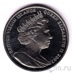 Брит. Виргинские острова 1 доллар 2007 Генрих VIII