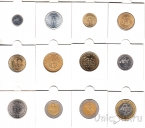 Западноафриканские штаты набор из 12 монет