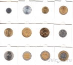 Западноафриканские штаты набор из 12 монет