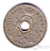 Бельгия 5 сантимов 1931 (BELGIE)