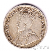 Канада 10 центов 1917